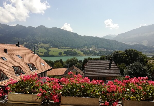 Superior Room | View from room - Hôtel Restaurant Le Gruyerien (Morlon)