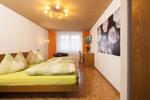 Down duvets, in-room safe, individually decorated