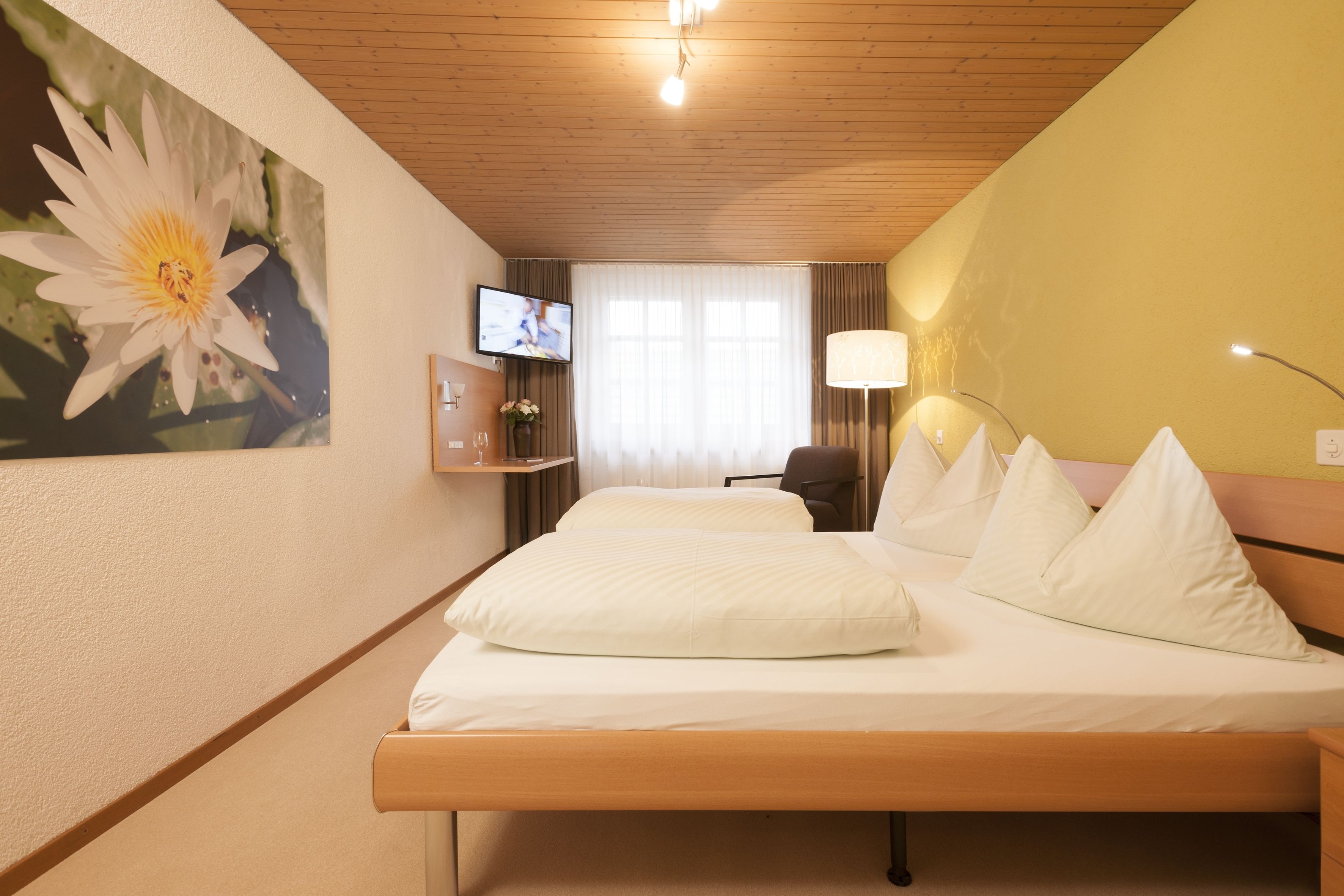 down duvets, in-room safe, individually decorated