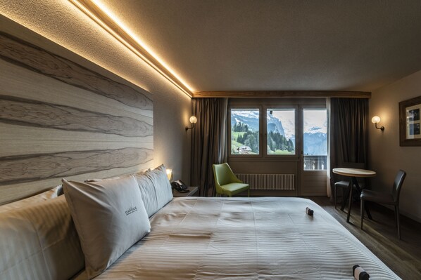 Superior Double Room, 1 King Bed, Balcony, Mountainside | View from room