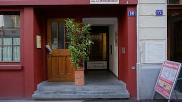 Entrada de la propiedad
