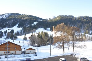 Blick von der Unterkunft