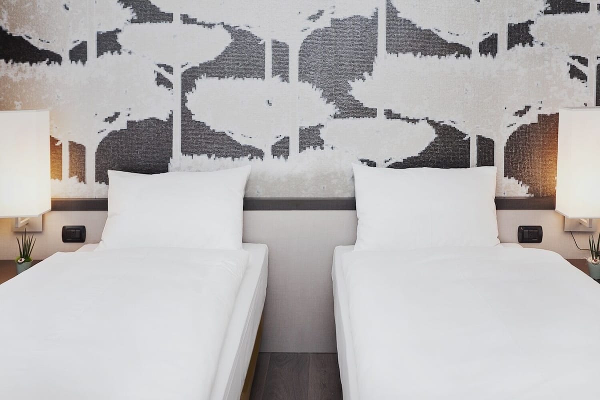 double or twin room | hypo-allergenic bedding, in-room safe, desk, blackout curtains