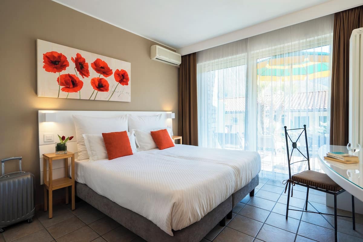 Habitación doble | 1 dormitorio, ropa de cama hipoalergénica, edredones de plumas