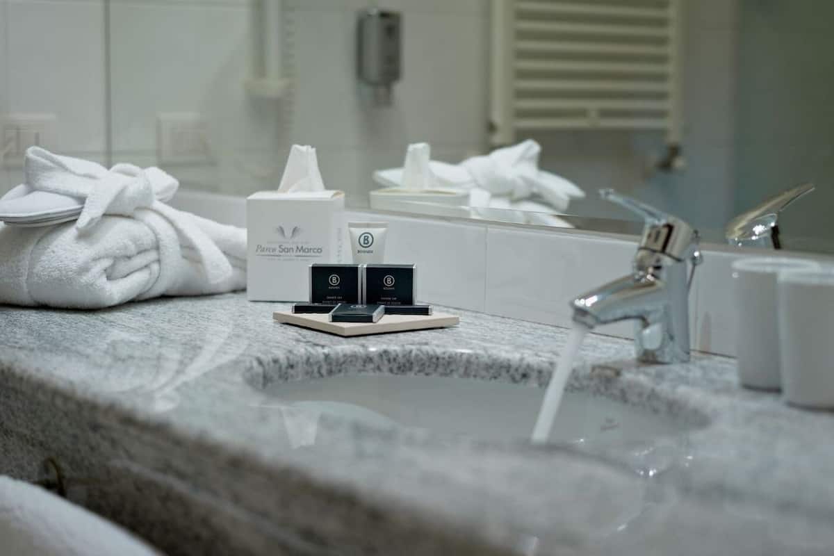 shower, eco-friendly toiletries, hair dryer, dressing gowns