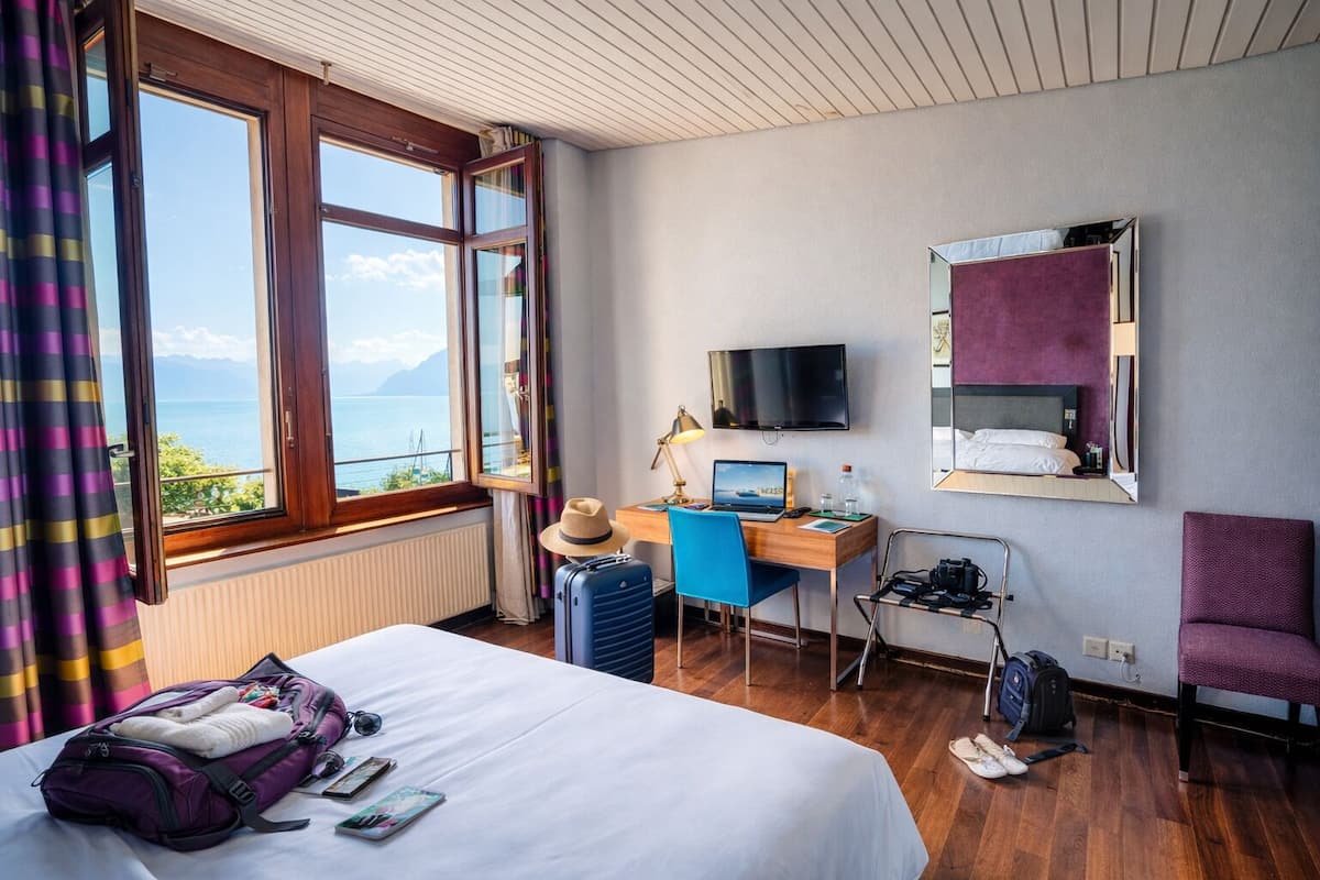 Superior-Doppelzimmer, Blick auf den Weinberg