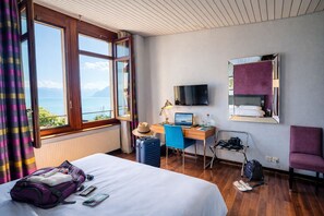 高級雙人房, 葡萄園景觀 | 高級寢具、Tempur-Pedic 床墊、迷你吧、客房內保險箱