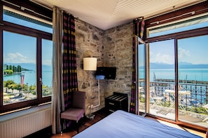Superior Double Room, Balcony, Lake View | Premium bedding, Tempur-Pedic beds, minibar, in-room safe