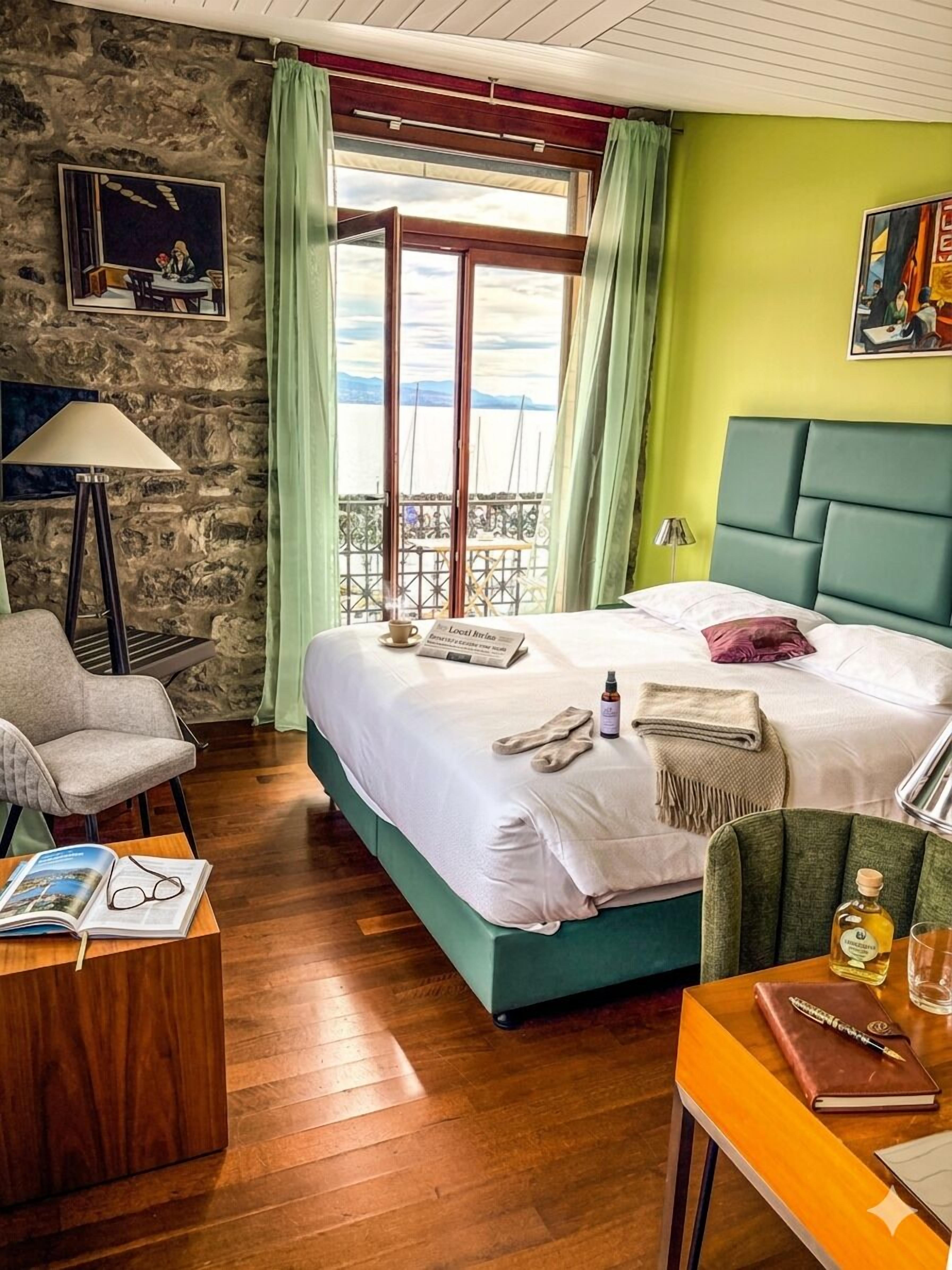 Superior-Doppelzimmer, Balkon, Seeblick