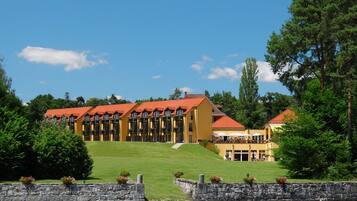 Aan een privéstrand