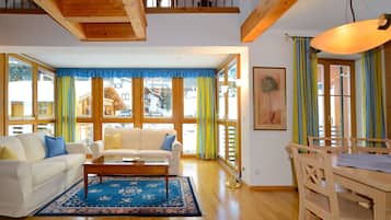 Standard Apartment, 2 Bedrooms (Burahus 110m²) | Living area | LCD TV