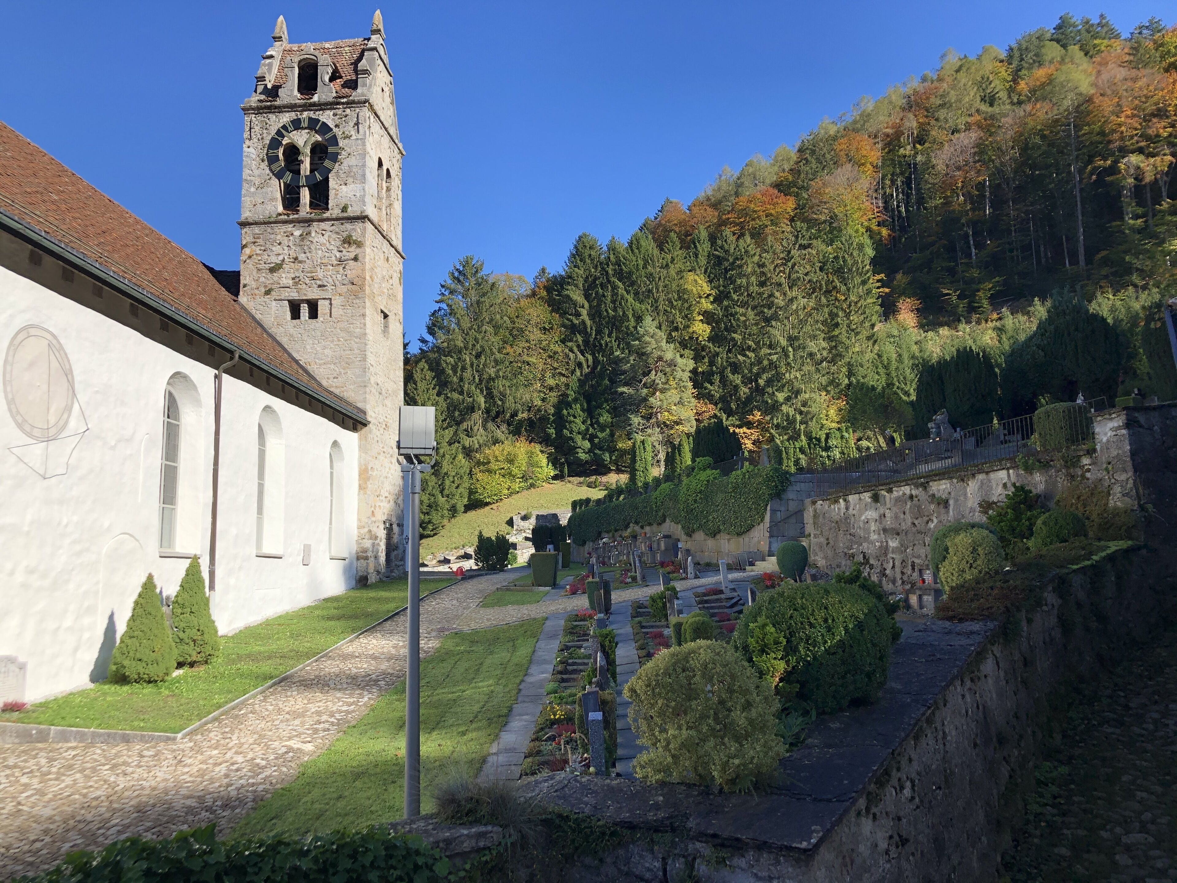 double room (church view, hear bells ring) | view from room