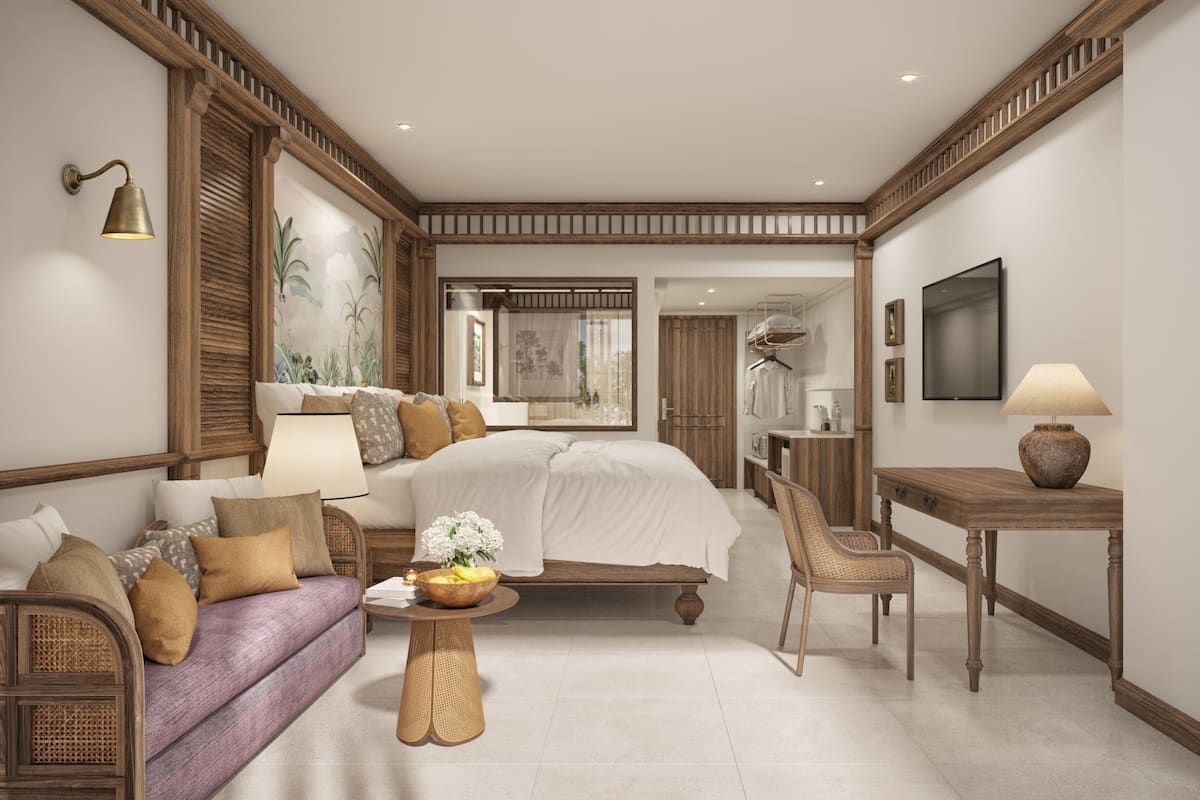 Executive Room | 1 bedroom, minibar, in-room safe, individually furnished