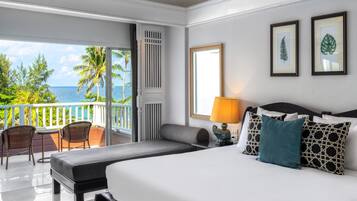 Seaview Deluxe Terrace | Minibar, in-room safe, individually furnished, desk