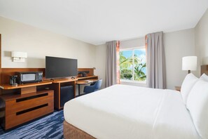 In-room safe, desk, laptop workspace, blackout drapes