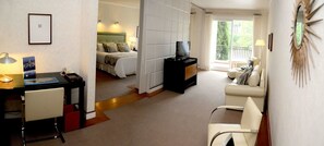 Egyptian cotton sheets, minibar, in-room safe, desk