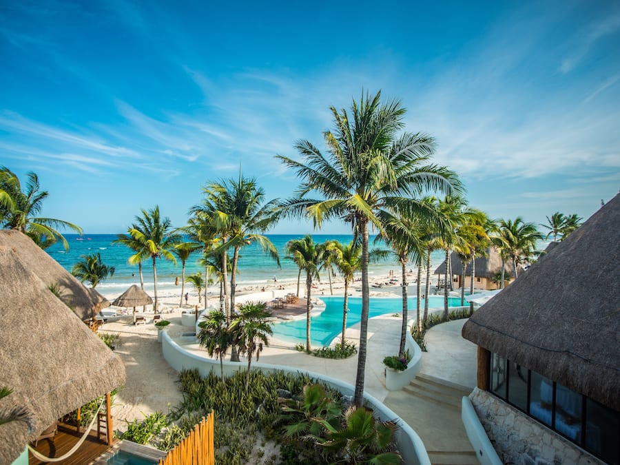 Uitzicht vanuit accommodatie