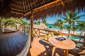 Premium Penthouse King | Premium bedding, down comforters, Select Comfort beds, minibar - Mahekal Beach Front Resort & Spa (Playa del Carmen)