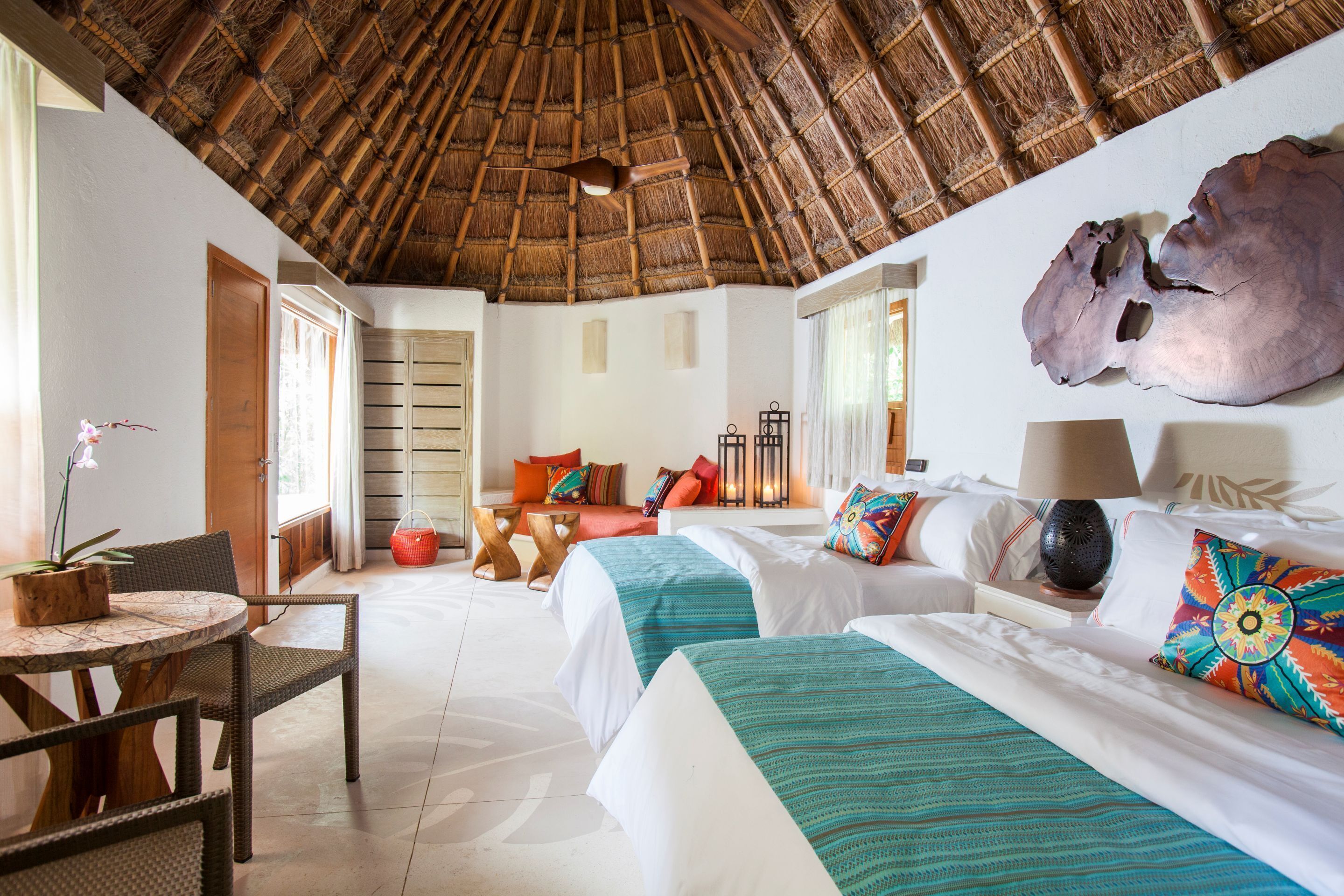 Premium bedding, down duvets, Select Comfort beds, minibar