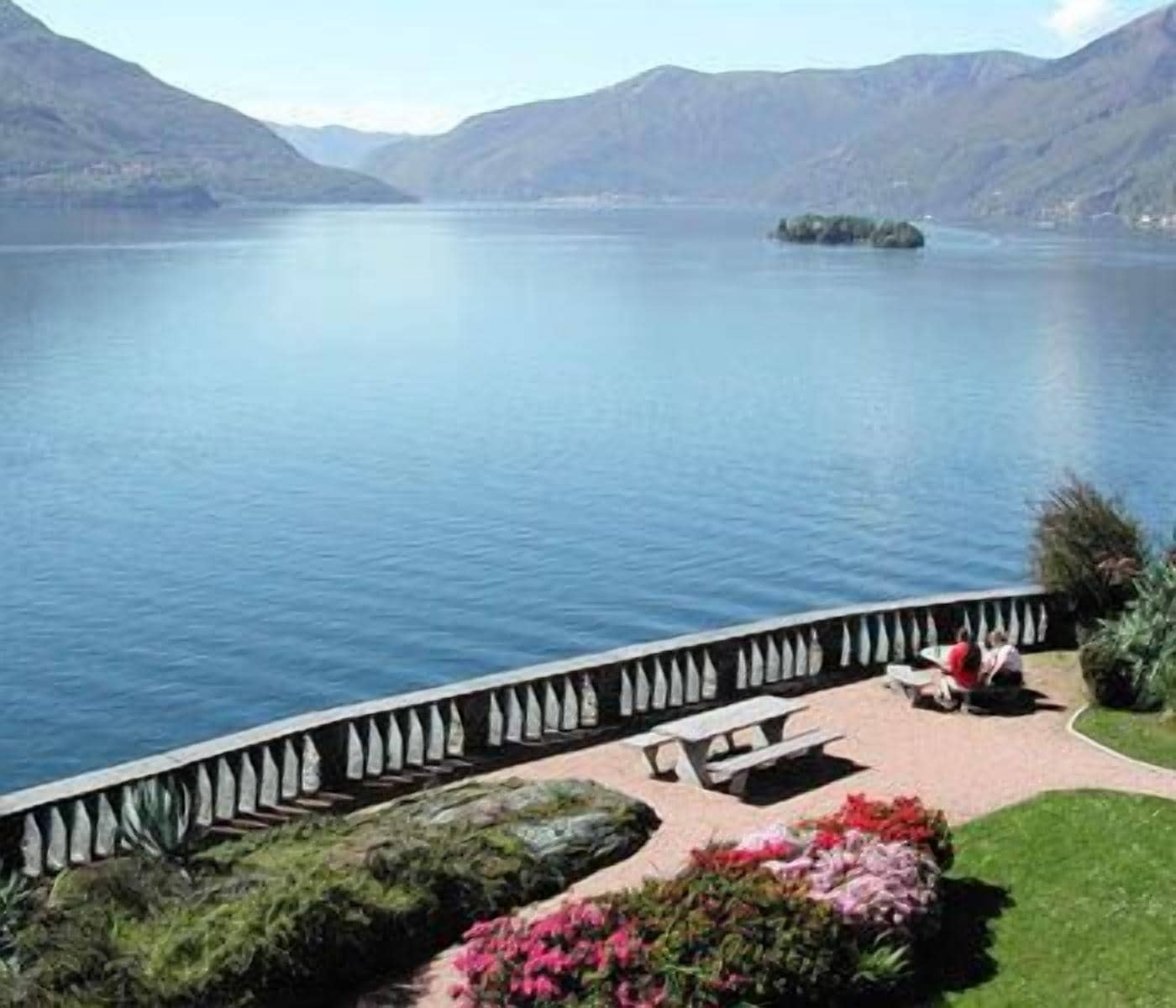 Uitzicht vanuit accommodatie