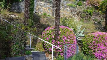 Dobbeltrom, utsikt mot innsjø, anneks | Terrasse/patio