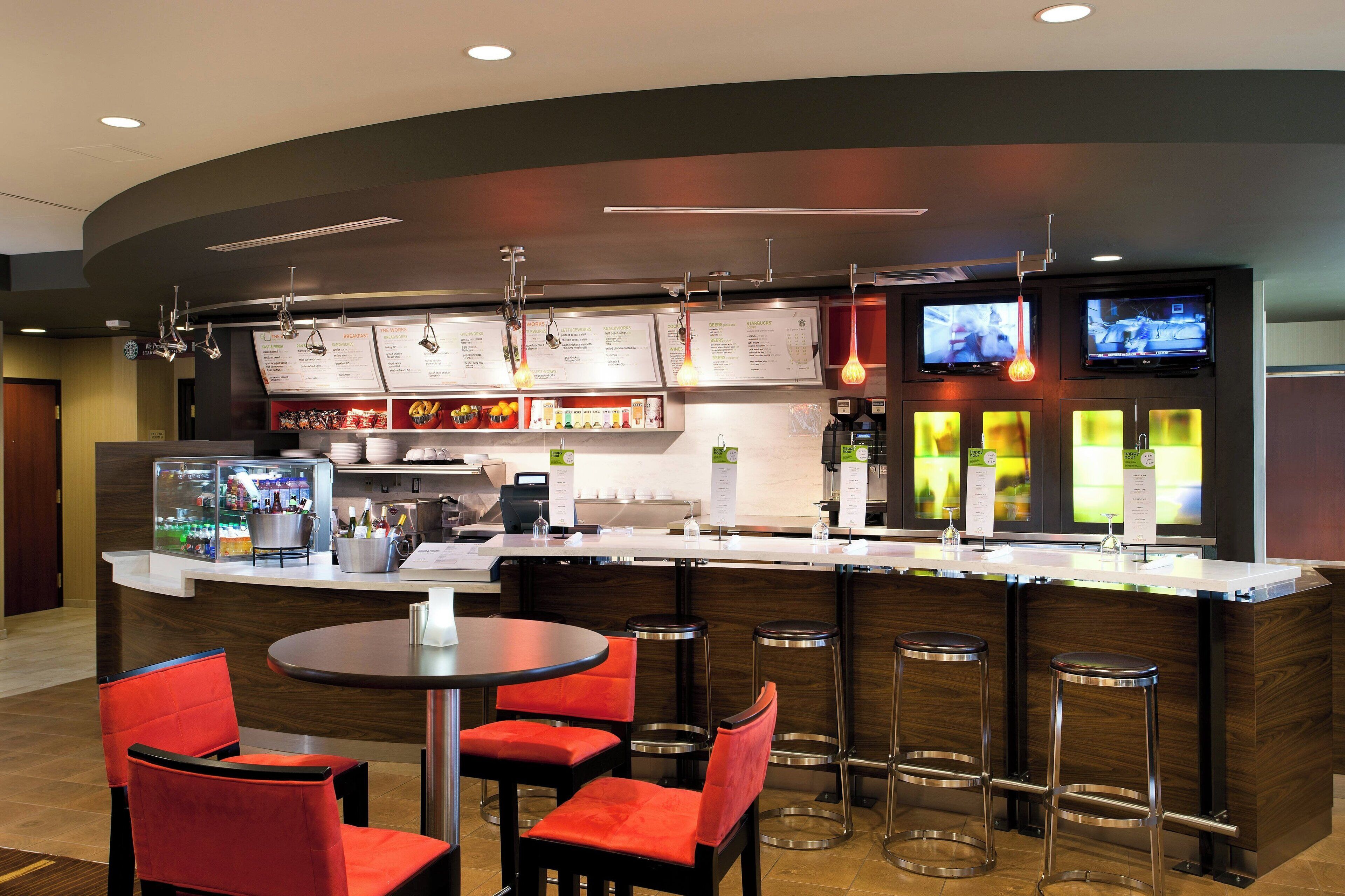 breakfast, lunch, dinner served; american cuisine