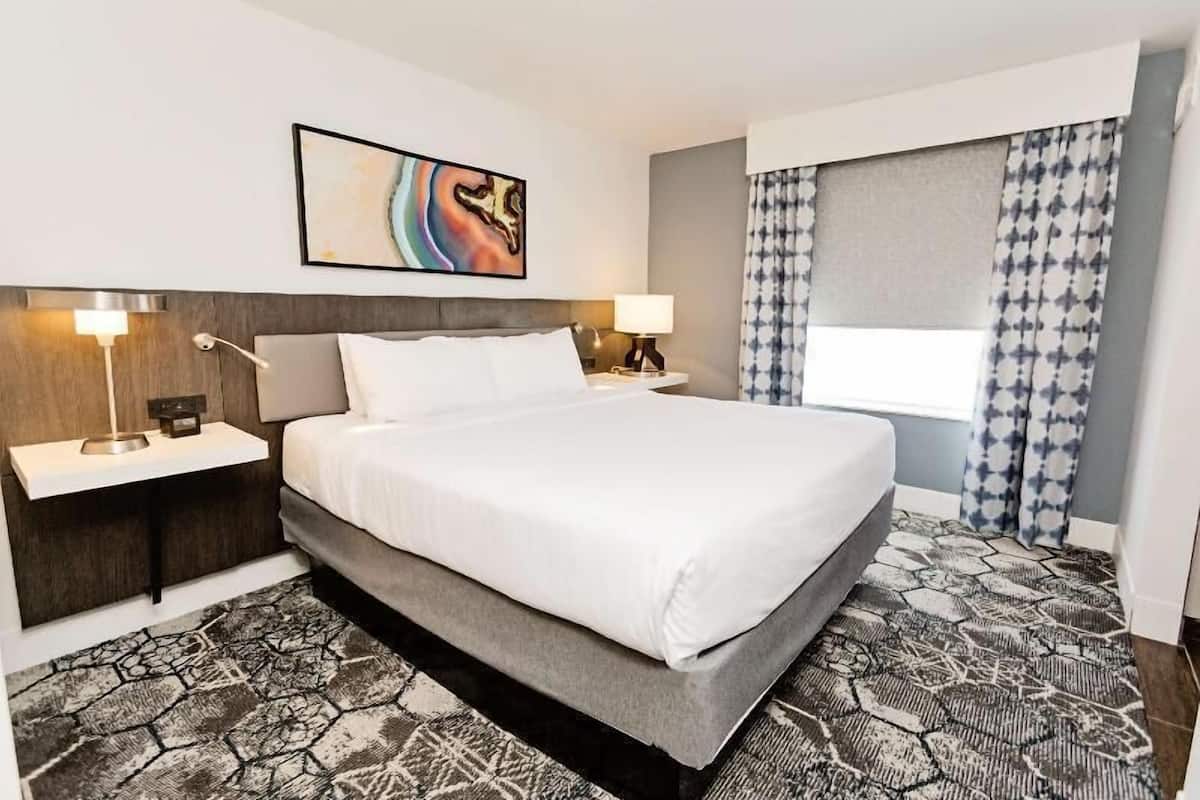 Premium bedding, pillowtop beds, in-room safe, desk