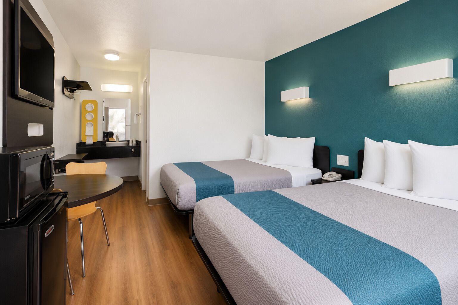 Standardzimmer, 2 Doppelbetten, Nichtraucher