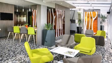 Sala de estar en el lobby