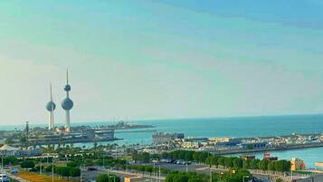 Utsikt mot havet/stranden