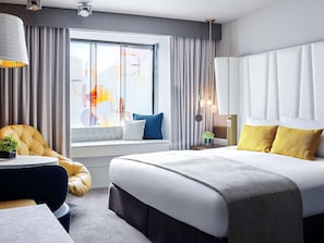 Chambre Luxe | Literie de qualité supérieure, couette en duvet d'oie, surmatelas