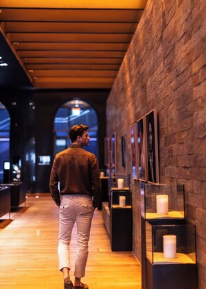 Interior entrance