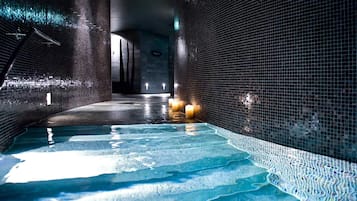Sauna, hot tub, steam room, Turkish bath/hammam, body treatments