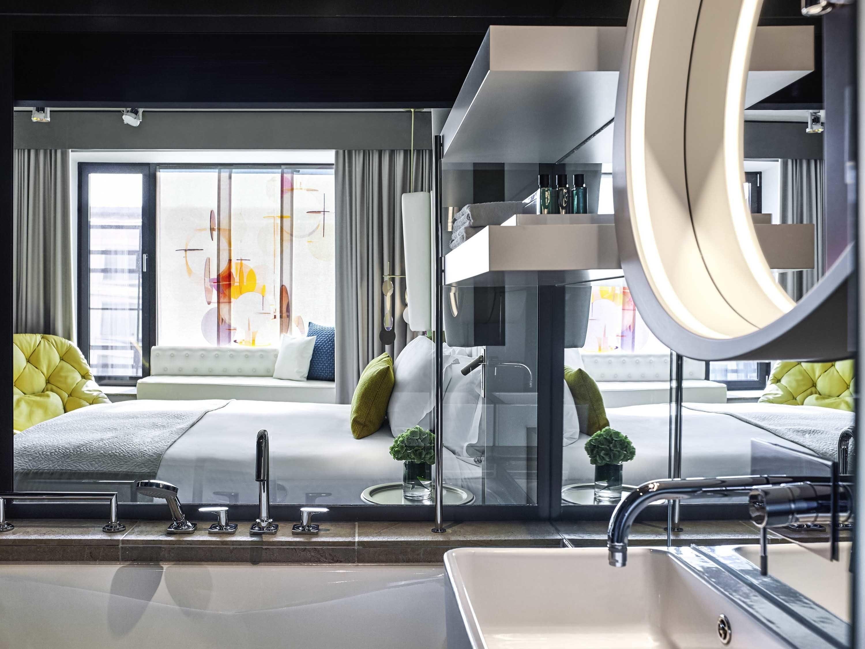 Luxury-Zimmer | Hochwertige Bettwaren, Daunenbettdecken, Pillowtop-Betten, Minibar