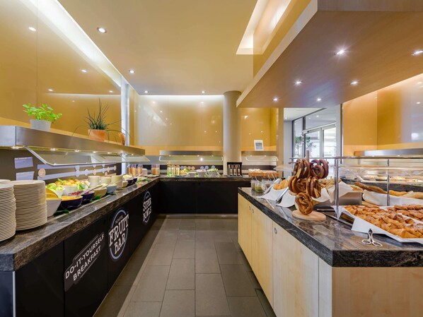 Daily buffet breakfast (EUR 26 per person)