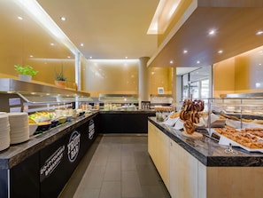 Daily buffet breakfast (EUR 26 per person)