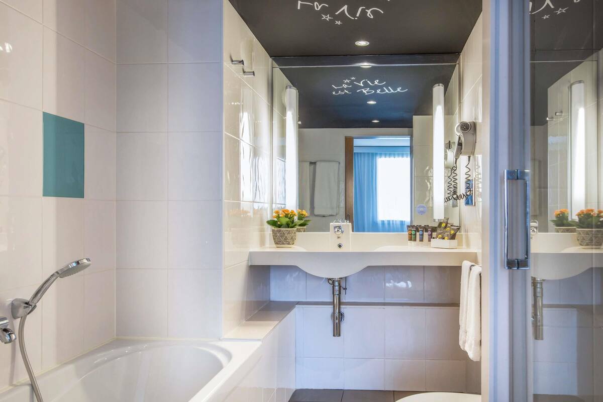 executive room, 1 queen bed with sofa bed | 1 bedroom, hypo-allergenic bedding, down duvets, minibar