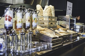 Daily buffet breakfast (EUR 19 per person)