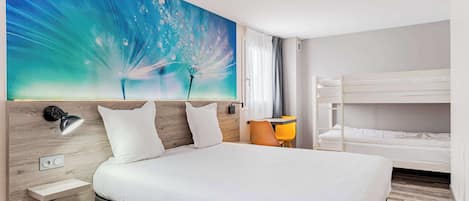 Superior Room, Multiple Beds | Desk, blackout drapes, soundproofing, iron/ironing board