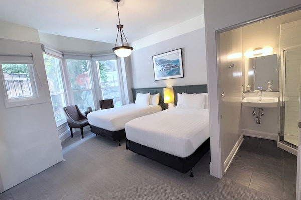 Deluxe Room, 2 Double Beds | Premium bedding, blackout drapes, free WiFi, bed sheets