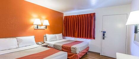 Free WiFi, bed sheets