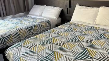 Free WiFi, bed sheets
