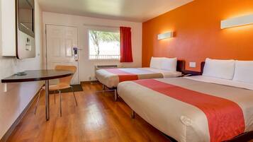 Free WiFi, bed sheets