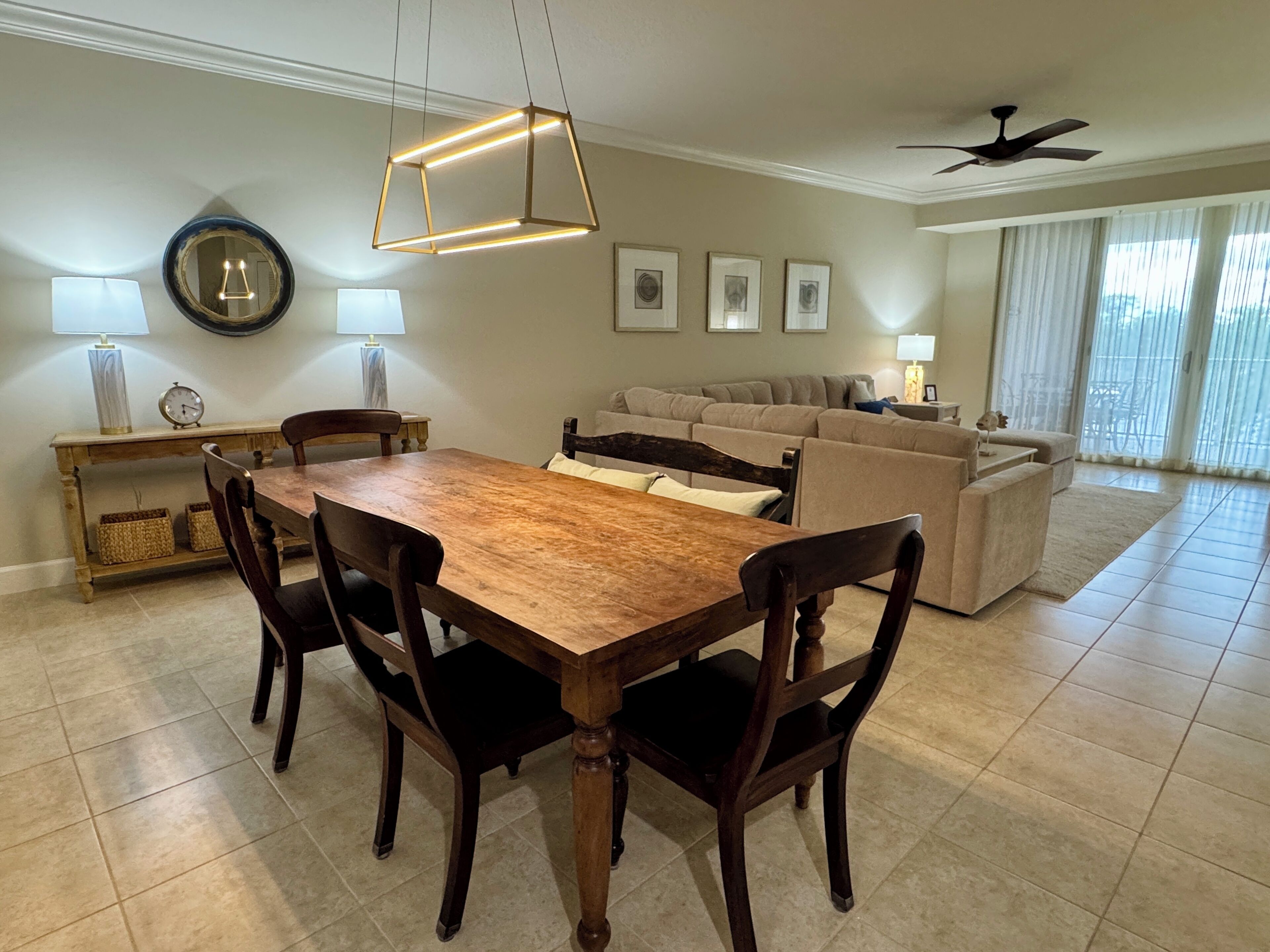 Condo, 2 Bedrooms (Condo in the Yacht Harbor, w/view) | Living area | 27-inch TV with digital channels, DVD player