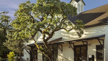 Majoituspaikan julkisivu