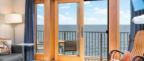 Suite, 2 habitaciones, vistas al lago | Vistas del balcón