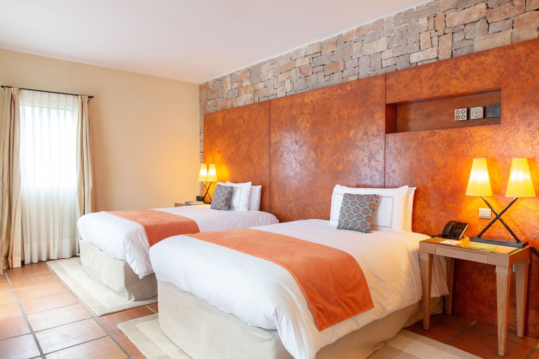 Premium bedding, pillowtop beds, minibar, in-room safe