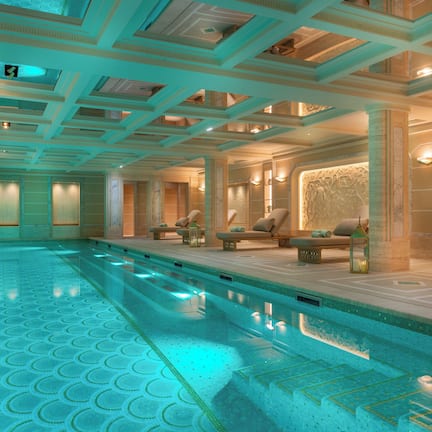 Piscine couverte