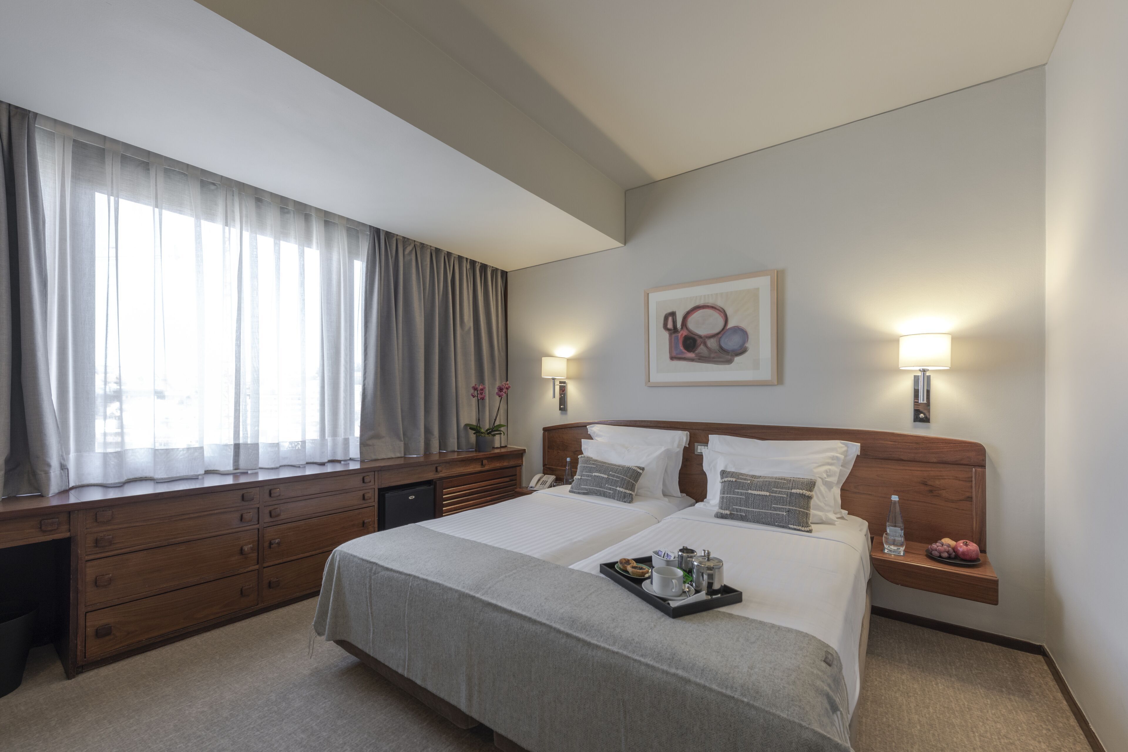 Minibar, in-room safe, blackout drapes, soundproofing