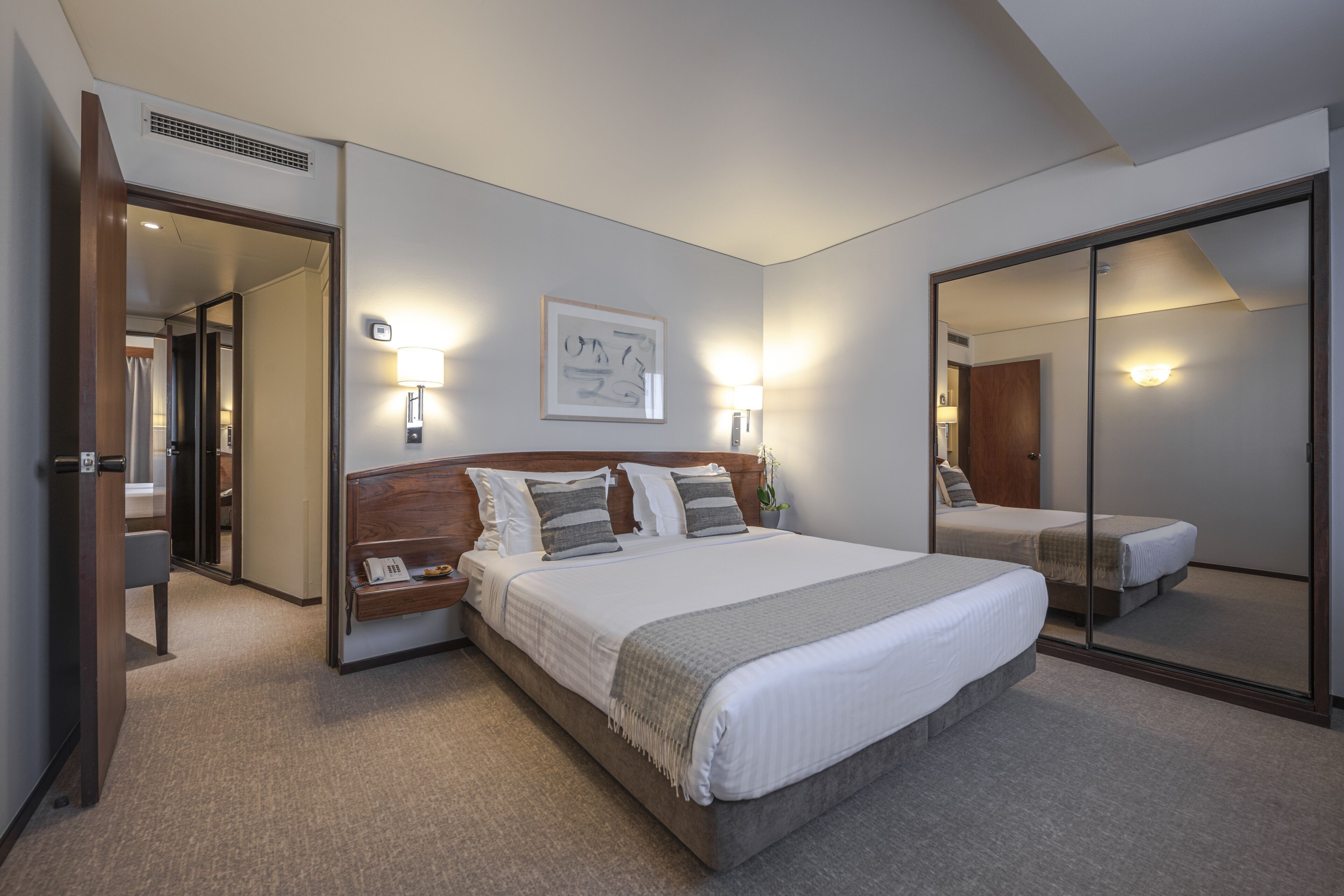 Minibar, in-room safe, blackout drapes, soundproofing